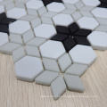 Fornecedor chinês 2017 Novo Parquet design telha de parede de mosaico de vidro de cristal